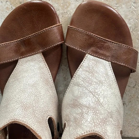 Bed Stu Soto Leather Sandal Nectar Lux Tan Rust