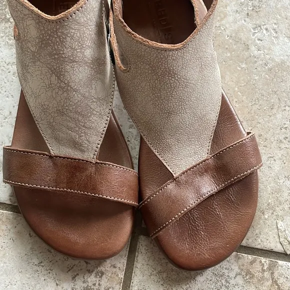 Bed Stu Soto Leather Sandal Nectar Lux Tan Rust