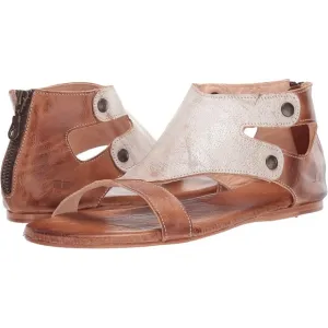 Bed Stu Soto Leather Sandal Nectar Lux Tan Rust