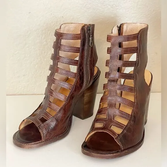 Bed|Stu Occam gladiator leather sandals in brown Bed Stu. 8