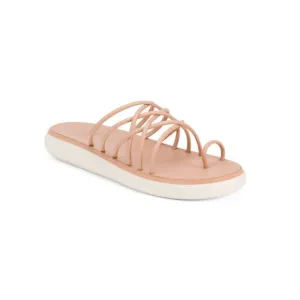BEEK Beach Made In Brazil Leather Peep Sandals