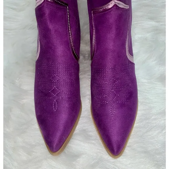 Betty 70 Butterfly Knee High Boots- Size 6.5