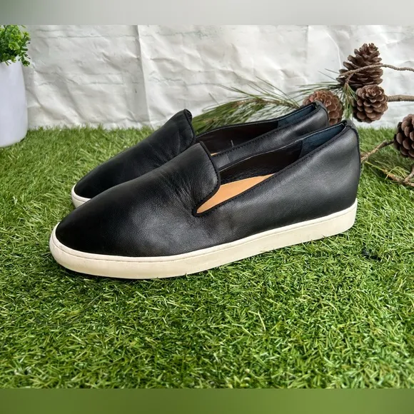 BIRDIES black Leather loafers Size 7.5 new no box