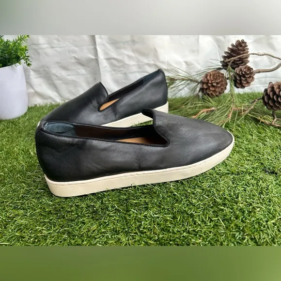 BIRDIES black Leather loafers Size 7.5 new no box