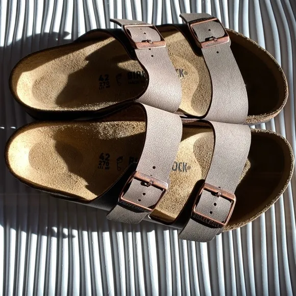 Birkenstock Arizona birkibuc mocha size 9 new
