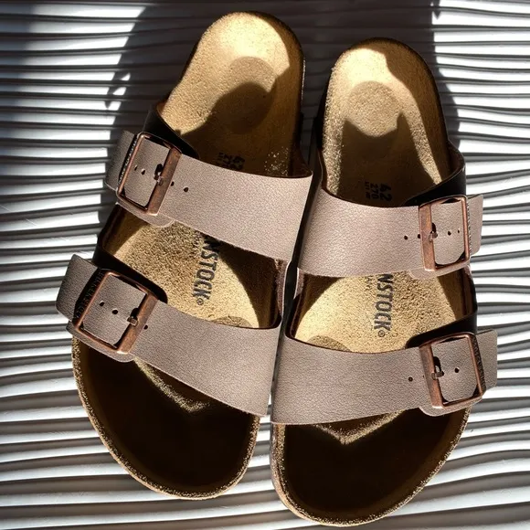 Birkenstock Arizona birkibuc mocha size 9 new