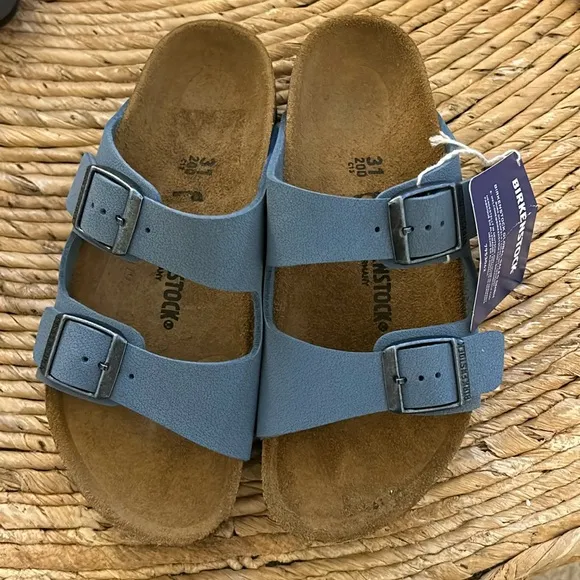 Birkenstock Arizona Kids Elemental Blue Sandals 13