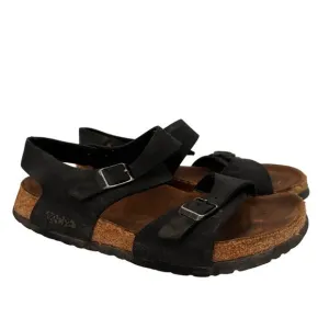 Birkenstock Birki's Black Women's Leather Sandals Size 250 / 8