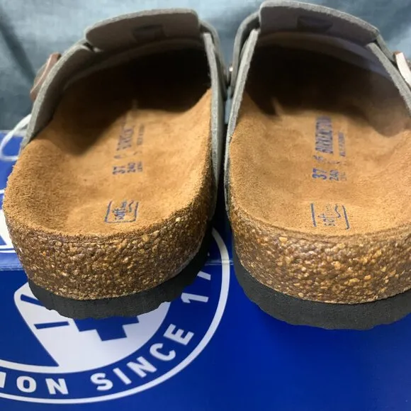 🌟🌟Birkenstock Boston Suede Leather Clogs Sandals