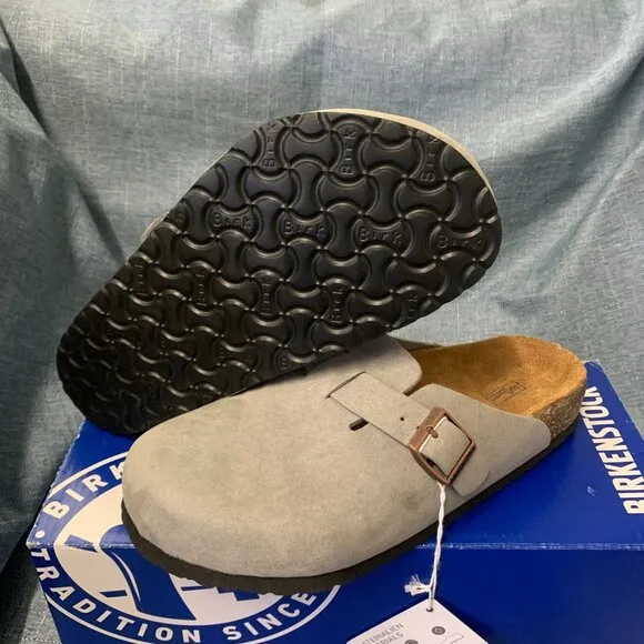 🌟🌟Birkenstock Boston Suede Leather Clogs Sandals