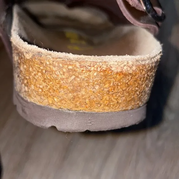 Birkenstock brown leather sandals size - 39, L8/M6