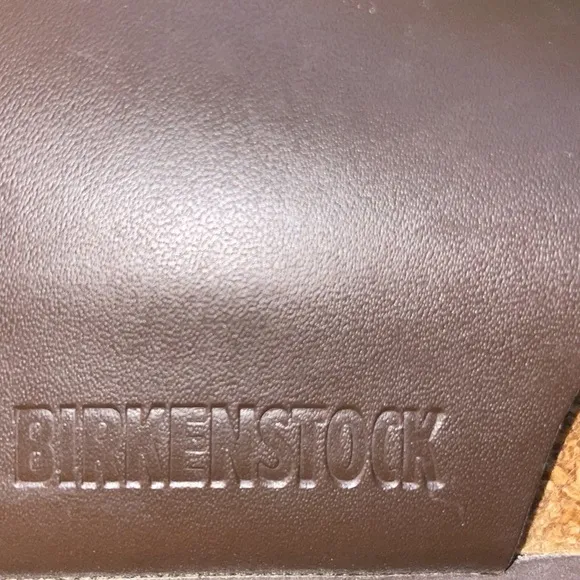 Birkenstock brown leather sandals size - 39, L8/M6
