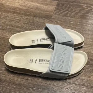 Birkenstock Gray Slide Sandals