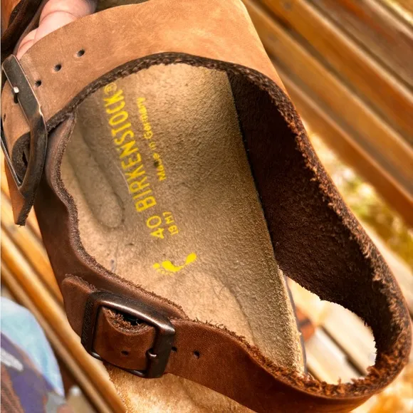 Birkenstock Leather Milano Strap Sandals