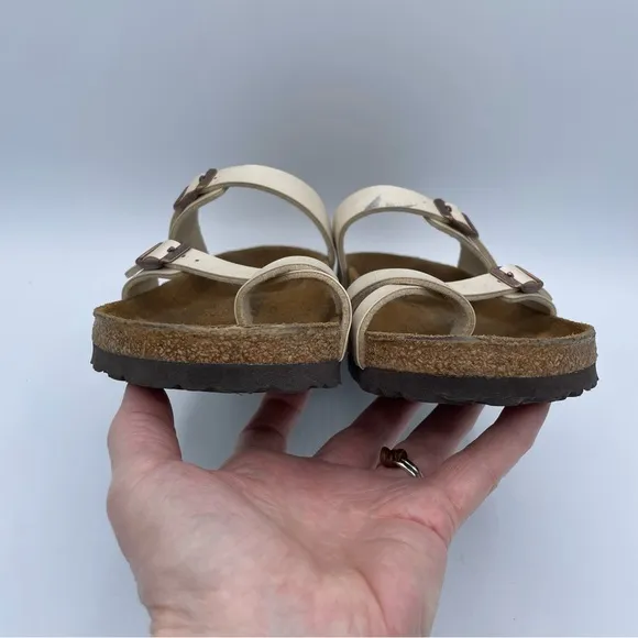 Birkenstock Mayari Sandals 39 Ivory
