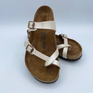 Birkenstock Mayari Sandals 39 Ivory