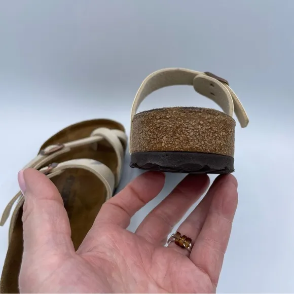 Birkenstock Mayari Sandals 39 Ivory