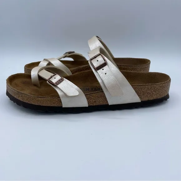 Birkenstock Mayari Sandals 39 Ivory