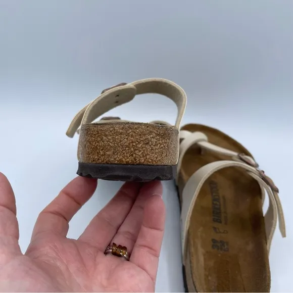 Birkenstock Mayari Sandals 39 Ivory