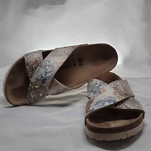 BIRKENSTOCK PAPILLIO DAYTONA BIRKO-FLOR SANDALS WOMEN'S SIZE 39 NARROW