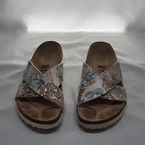 BIRKENSTOCK PAPILLIO DAYTONA BIRKO-FLOR SANDALS WOMEN'S SIZE 39 NARROW