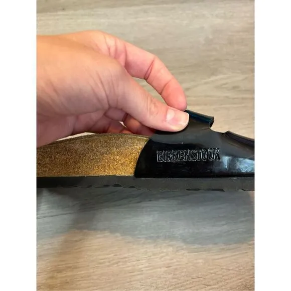 Birkenstock Patent Leather Sandals Sz 37/6