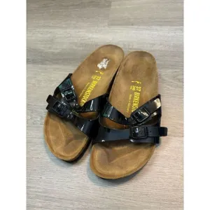 Birkenstock Patent Leather Sandals Sz 37/6