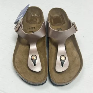 Birkenstock Women’s Gizeh Suede Leather Vintage Sandals