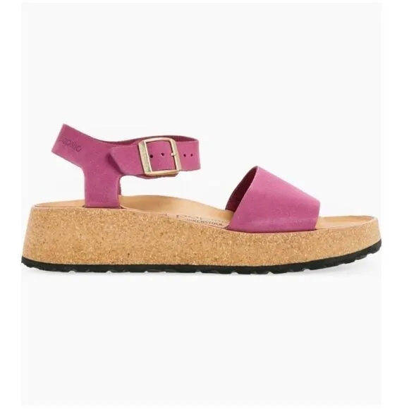 Birkenstocks Papillio Glenda Womens Size 40/9 Narrow Beach Sandals Boysenberry