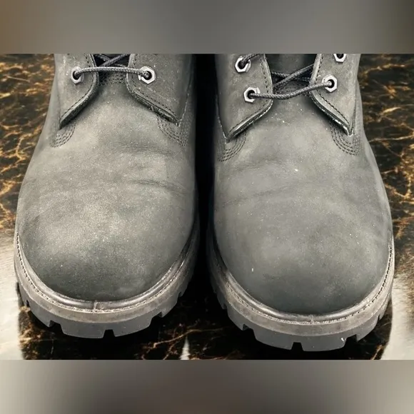 Black Timberland 6&quot; Premium Waterproof Boots Men’s size 13