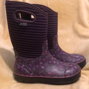 BOGS Classic Youth Girls Waterproof Winter Boots Size 6