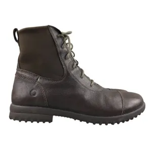 Bogs Womens Size 9 Alexandria Lace Up Brown Leather Waterproof Ankle Boots 71578