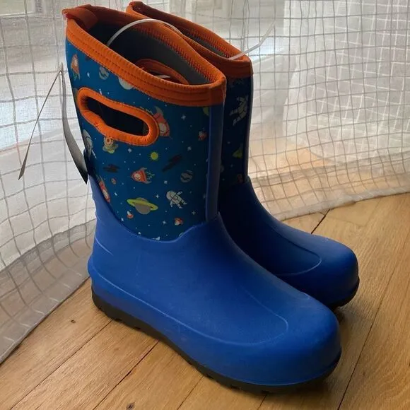 Bogs Sz 6 Neoclassic Space Waterproof Boots