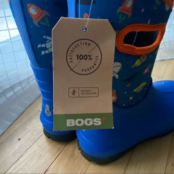 Bogs Sz 6 Neoclassic Space Waterproof Boots