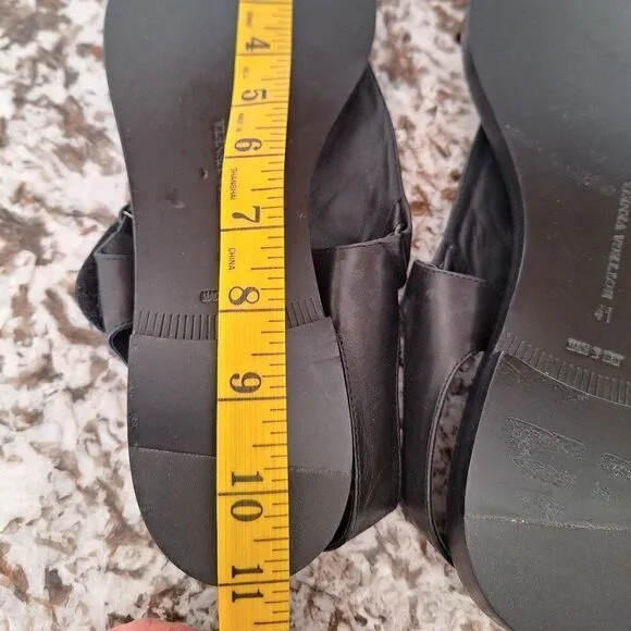 Bottega Venetta Leather Slingback Sandals Size 41