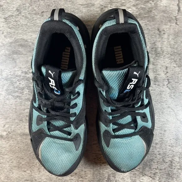 Boy's Puma RS-Dreamer Basketball Sneakers 194166 21 Size 6C Blue/Black