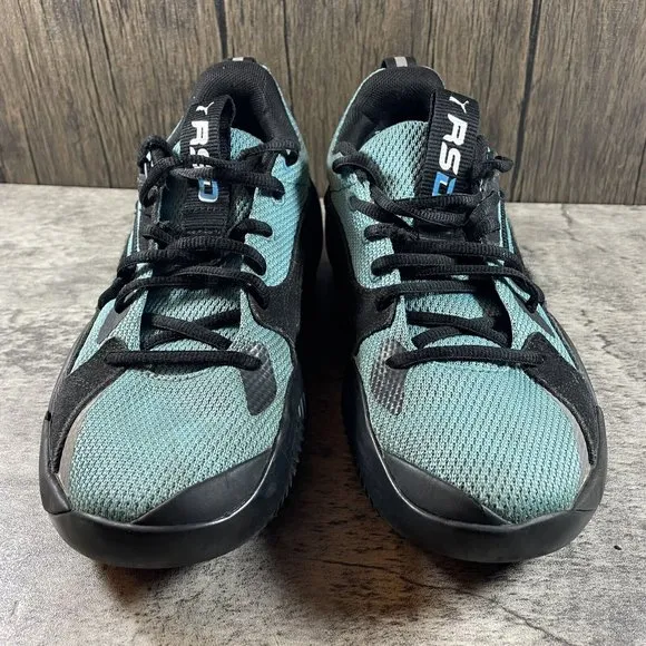 Boy's Puma RS-Dreamer Basketball Sneakers 194166 21 Size 6C Blue/Black