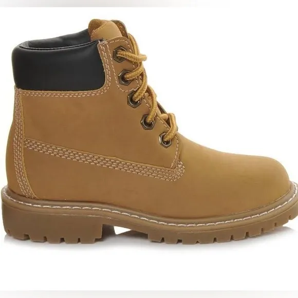 BOYS' TIMBERLAND 10760 6 INCH CLASSIC WATEPROOF BOOTS SIZE 2.5