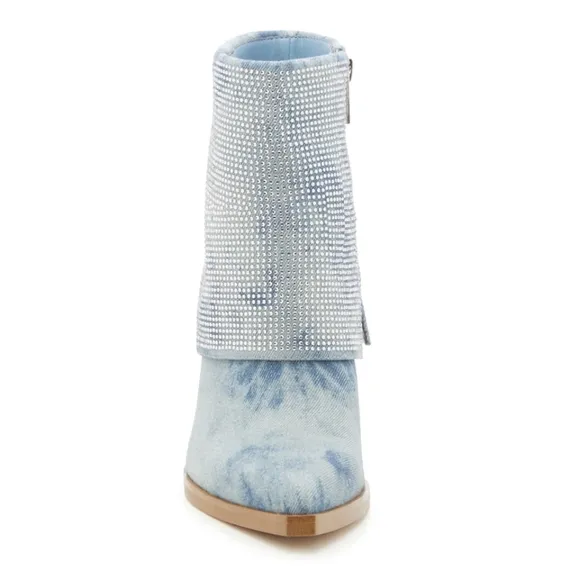 Brand new Jessica simpson Lerra 2 foldover Bootie super cute comfy and l…
