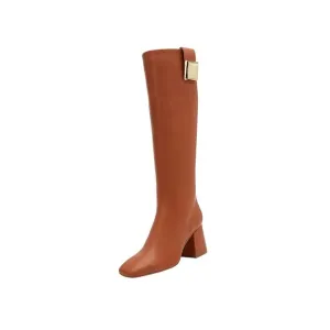 🟠🟠Brand New Katy Perry The Gemini Boot Knee High in Cognac Color Size 5.5