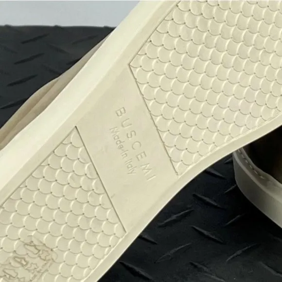Buscemi Womens Tennis Lock Fog Nubuck Sneakers US 9 SAMPLE