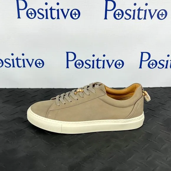 Buscemi Womens Tennis Lock Fog Nubuck Sneakers US 9 SAMPLE