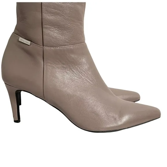 Calvin Klein | Clancey Taupe Over the Knee Boots
