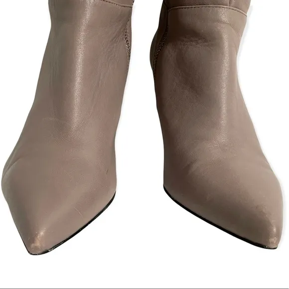 Calvin Klein | Clancey Taupe Over the Knee Boots