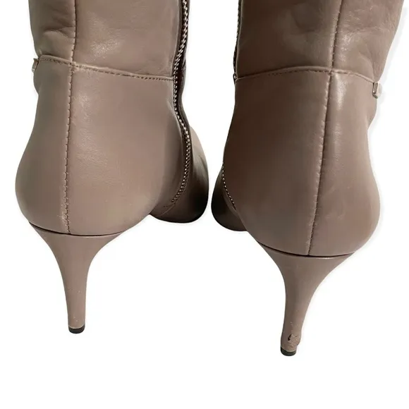 Calvin Klein | Clancey Taupe Over the Knee Boots