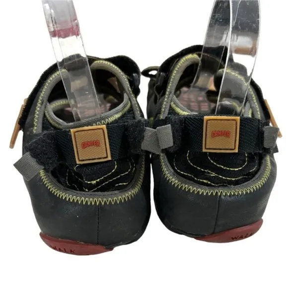 CAMPER ORUGA SANDALS men’s green black tan size 10