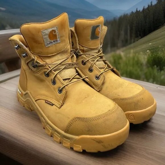 Carhartt Rugged Flex Waterproof Work Boots CMF6356 Composite Toe Mens 11