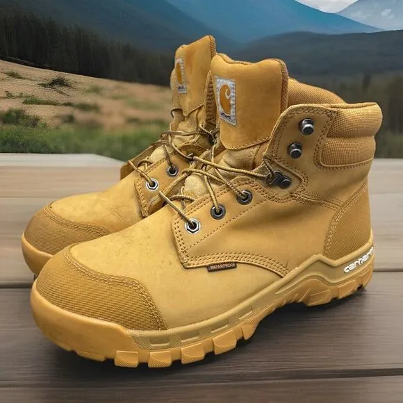 Carhartt Rugged Flex Waterproof Work Boots CMF6356 Composite Toe Mens 11