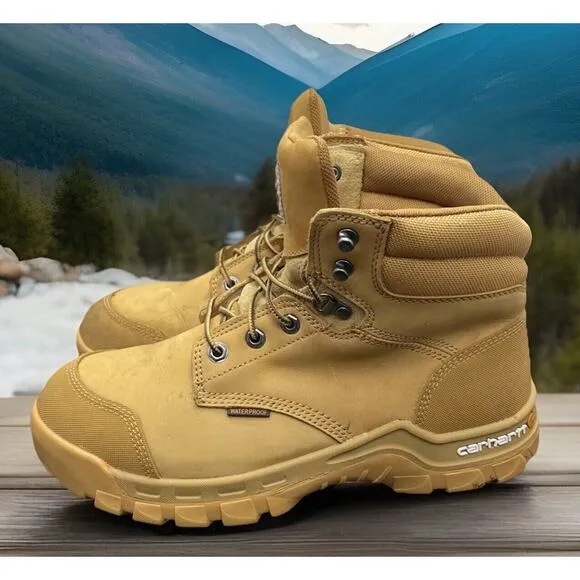 Carhartt Rugged Flex Waterproof Work Boots CMF6356 Composite Toe Mens 11