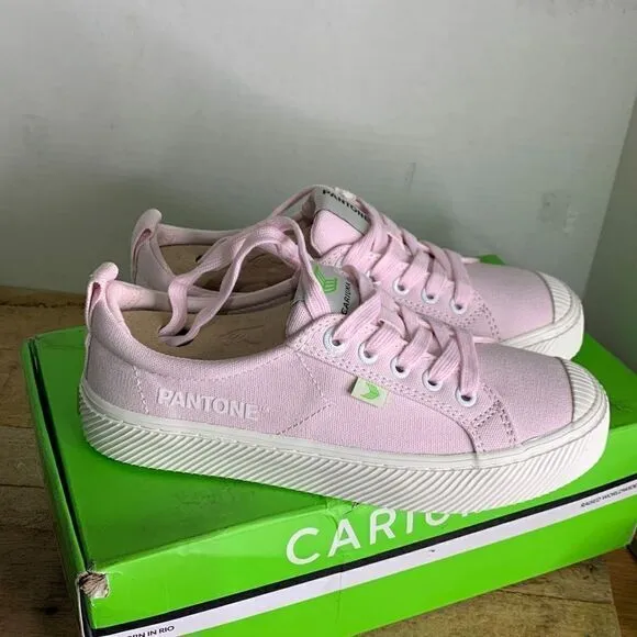 Cariuma oca pantone low top sneakers canvas pale lilac skater‎